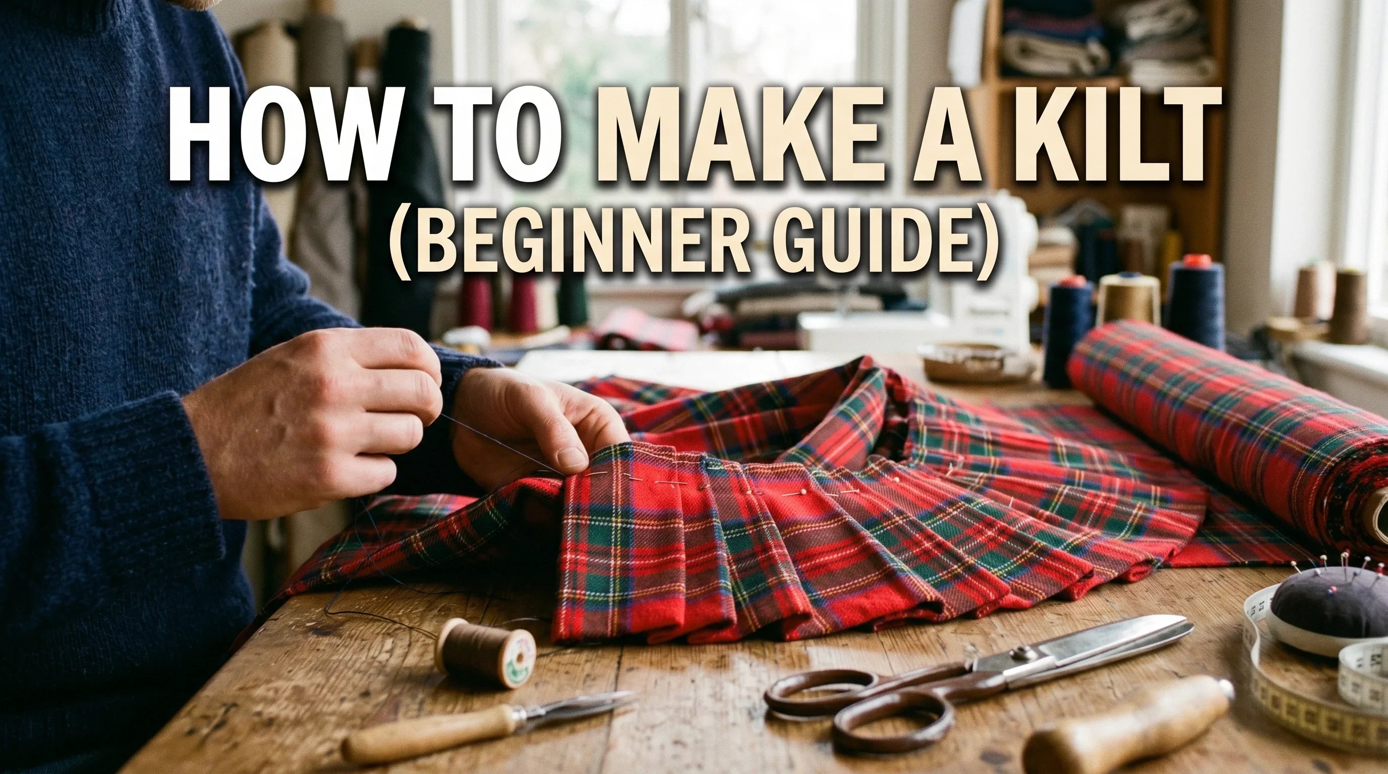 How to Make a Kilt (Beginner Guide)