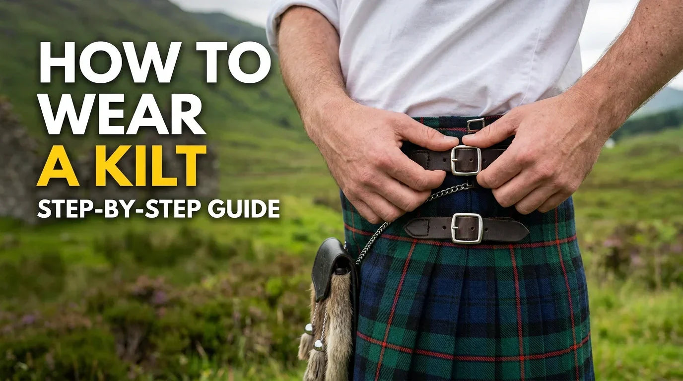 How to wear a kilt properly: step-by-step guide