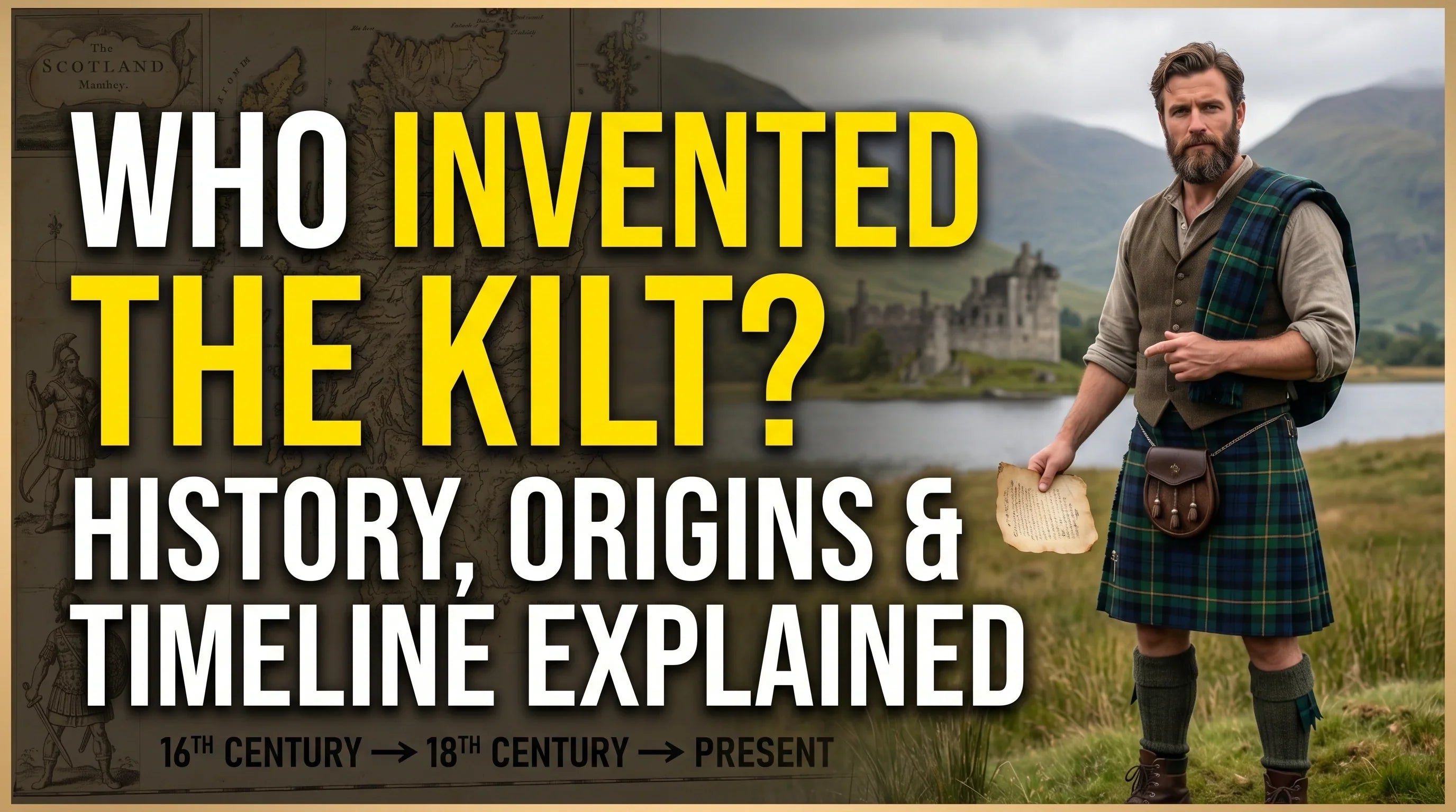 Who Invented the Kilt? History, Origins and Timeline Explained