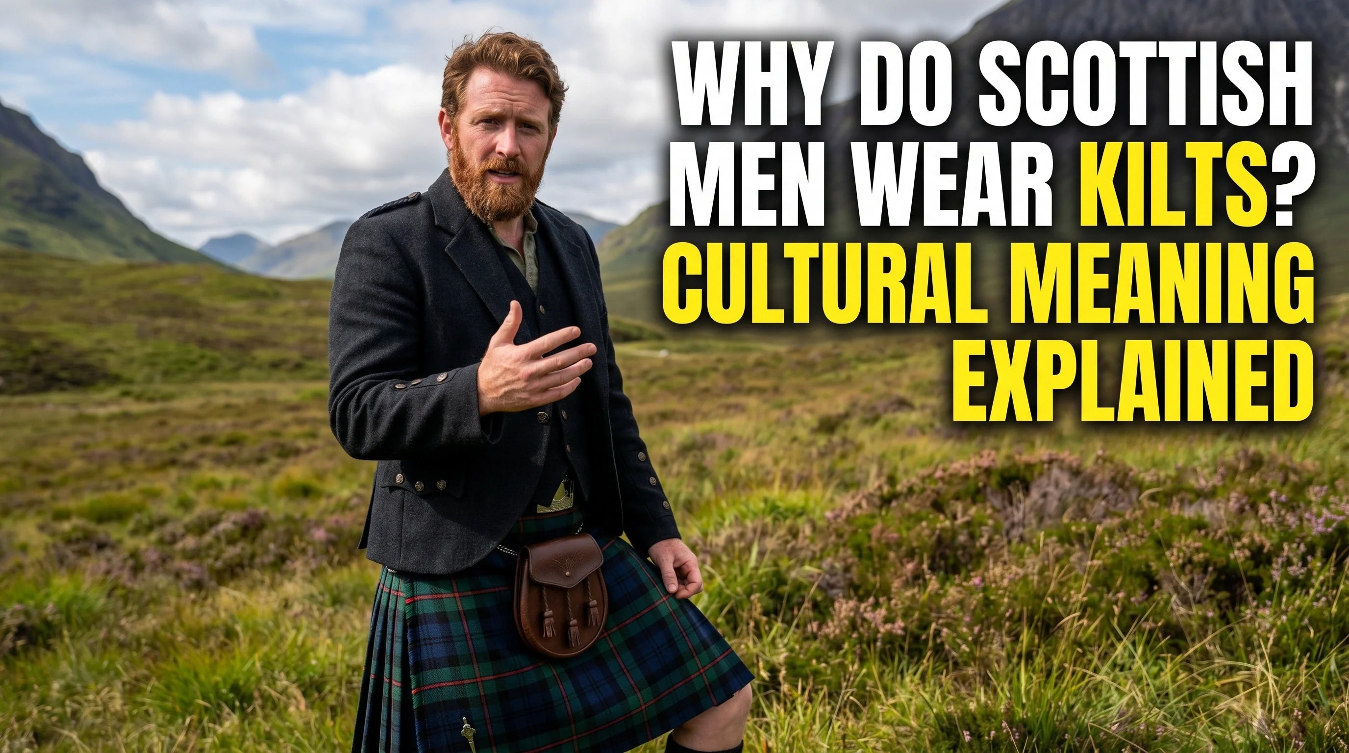 Why Do Scottish Men Wear Kilts? Cultural Meaning Explained