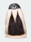 Custom Made Leather Cantle Horse Hair Kilt Sporran