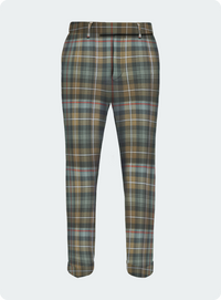Premium Quality Mackenzie Weathered Tartan Trouser