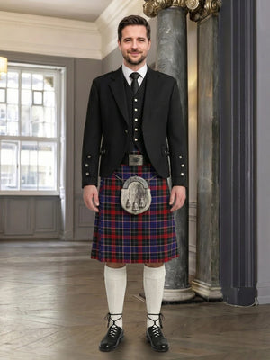 Bishop Tartan Kilt And Argyle Jacket Outfit