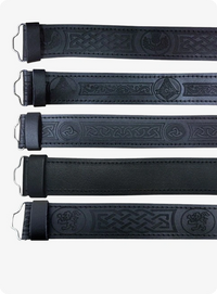 Black Leather Belt