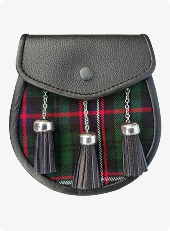 Custom Made Black Watch Tartan Sporran