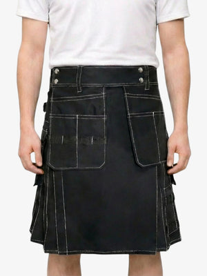Black Work Kilt