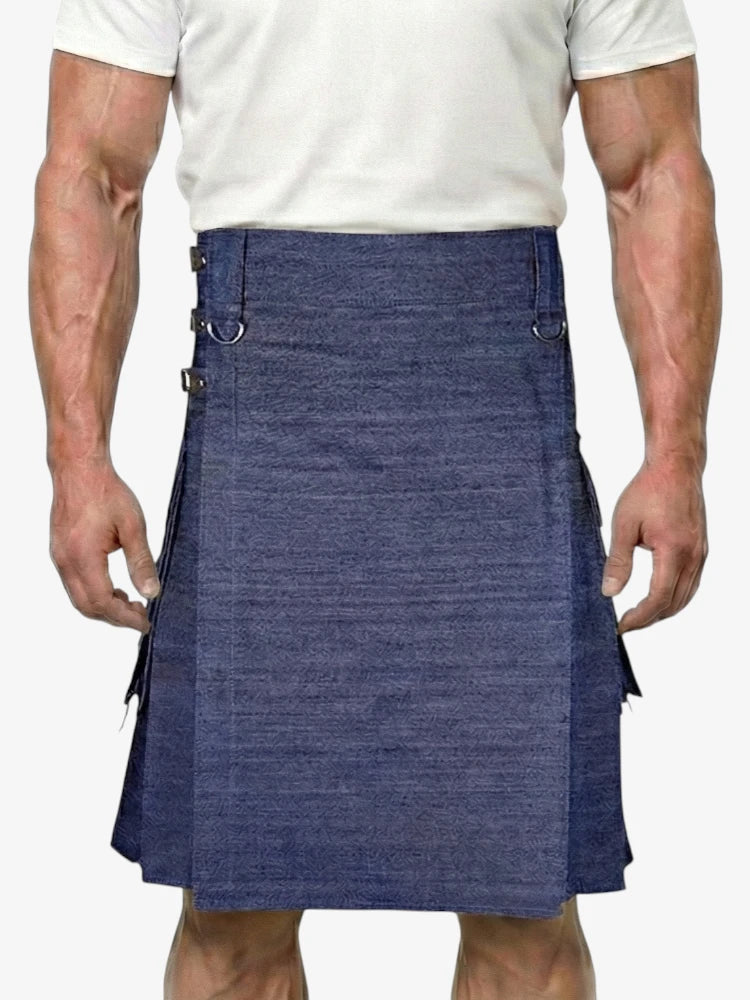 Blue Denim Kilt