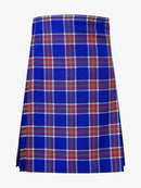 Blue Rust Tartan Kilt Front