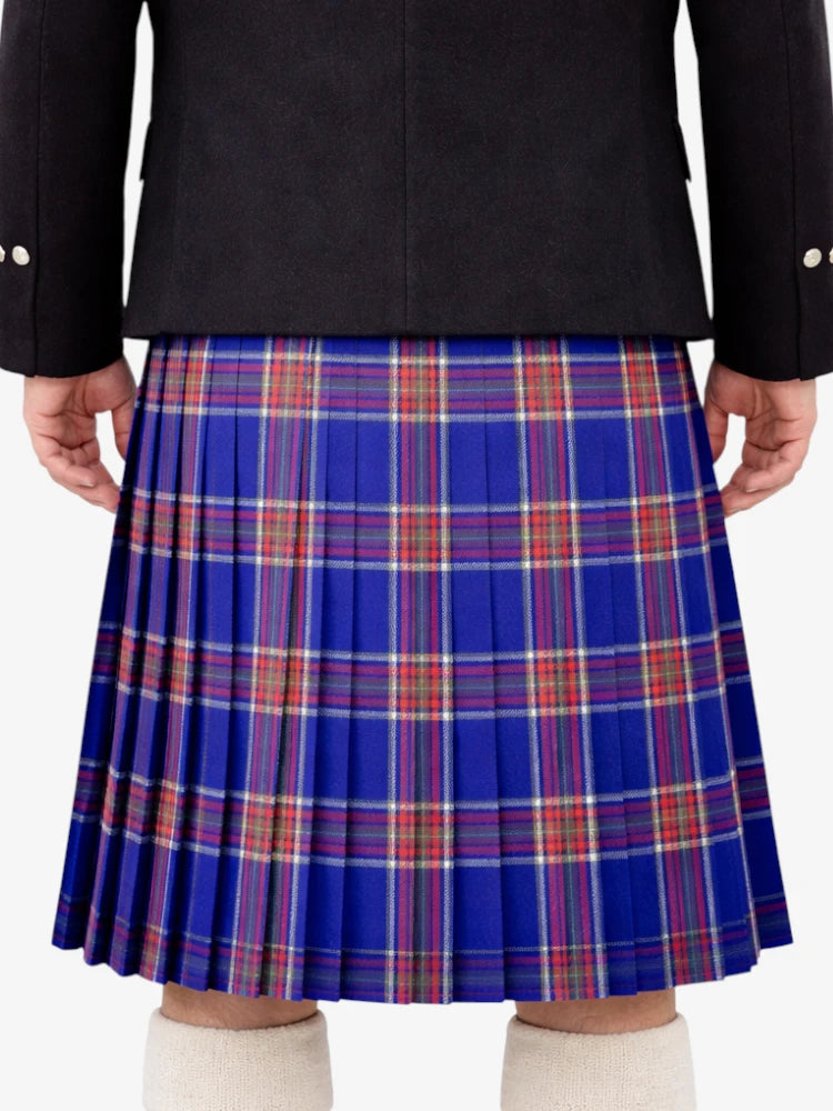 Blue Rust Tartan Kilt