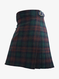 Brown Watch Tartan Kilt Left Side