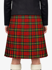 Bruce Hunting Modern Tartan Kilt Model Back