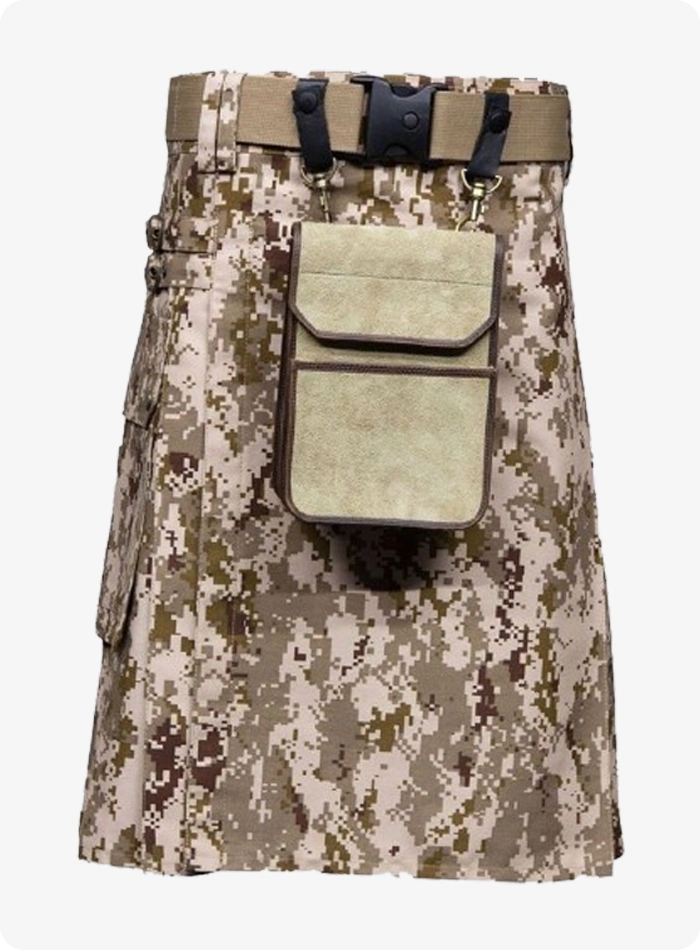 Custom Made Camo Tactical Kilt