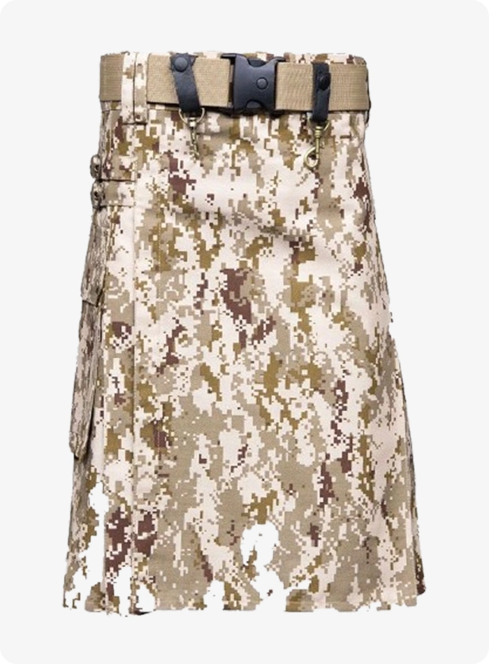 Custom Made Camo Tactical Kilt