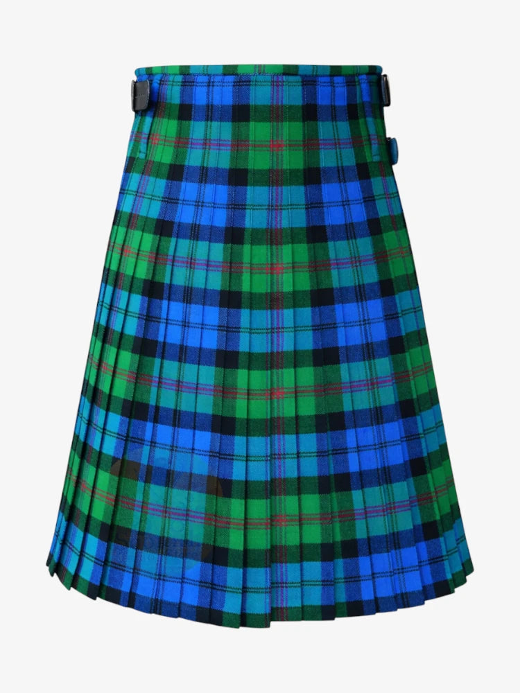 Clan Baird Tartan Kilt Back