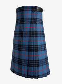 Clan Mackay Blue Ancient Tartan Kilt  Left Side