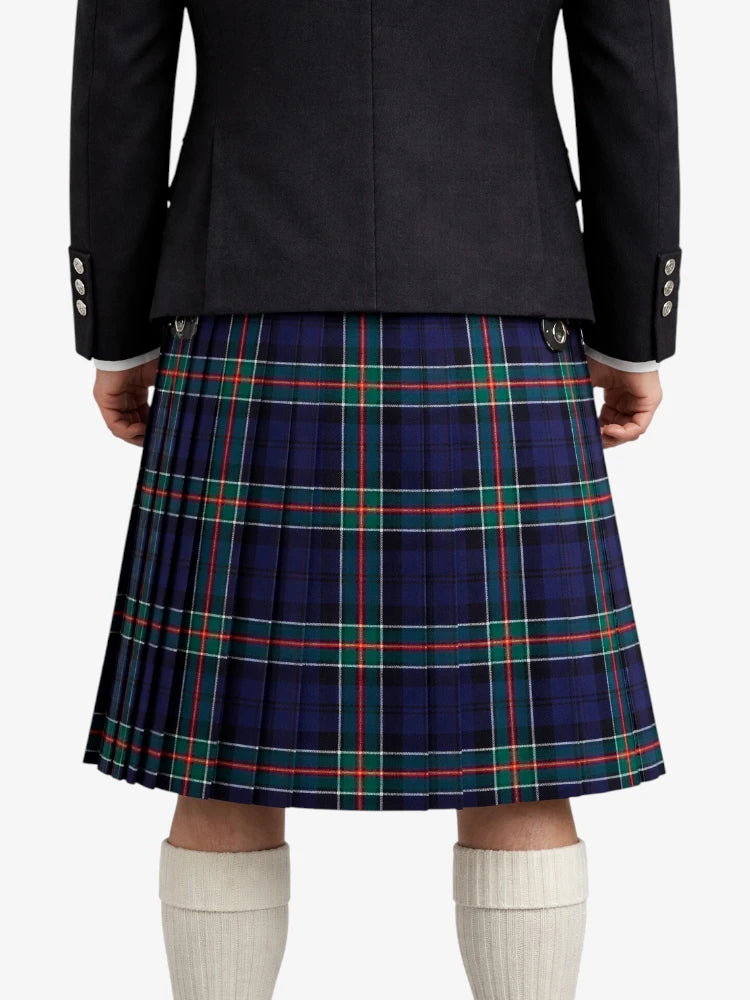 Colquhoun Modern Tartan Kilt Model Back