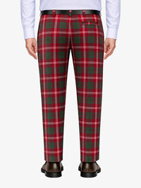 Crawford Tartan Trouser Back