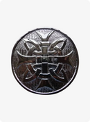 Cross Round Men Scottish Kilt Belt Buckle