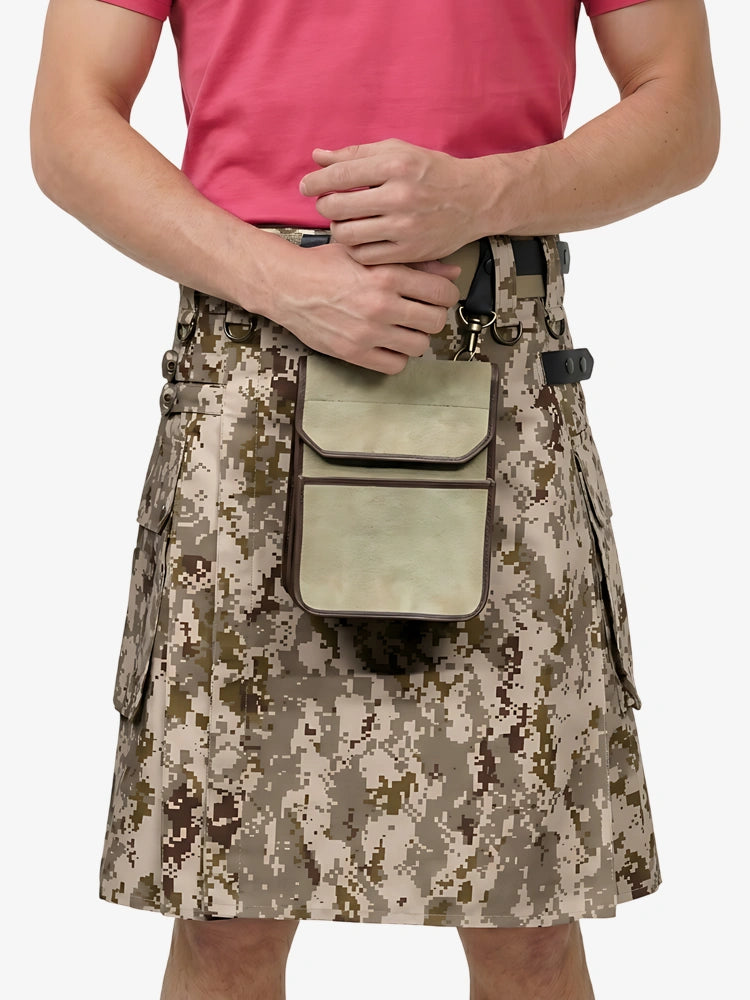 Custom Made Camo Tactical Kilt