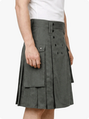 Dark Grey Utility Kilt