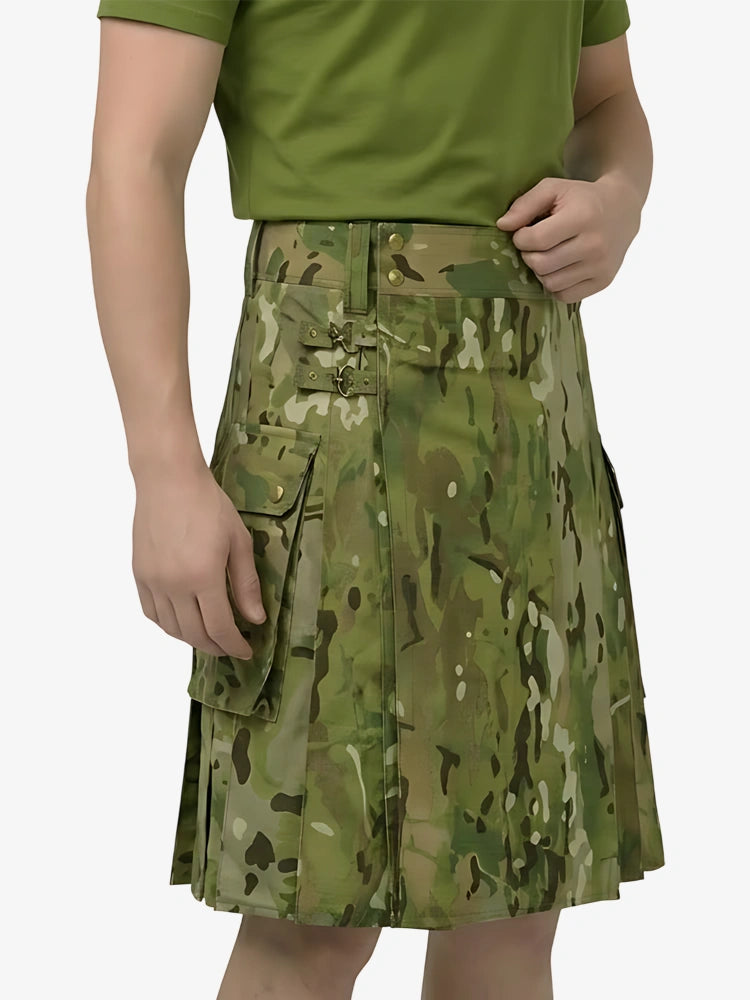 Custom Made Multicam Utility Tactical  Kilt