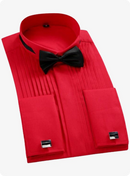 Custom Made Red Dress Shirt