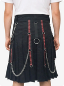 Black Utility Kilt