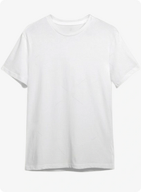 Custom Made White T-Shirt