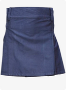 Dark Blue Women Utility Kilt