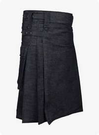 Denim Utility Kilt