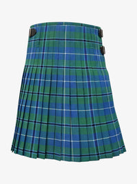 Douglas Blue Ancient Tartan Kilt Back