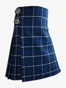 Douglas Blue Tartan Kilt Right Side