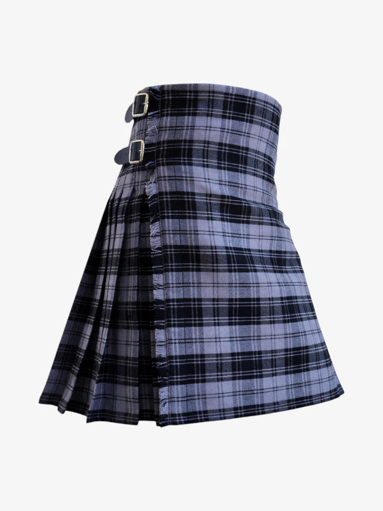 Douglas Gray Tartan Kilt Right Side