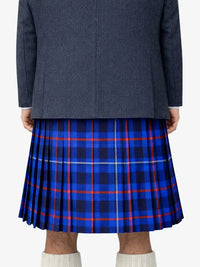 Elliot Modern Tartan Model Back