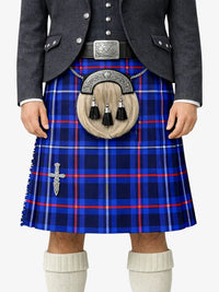 Elliot Modern Tartan Model Front