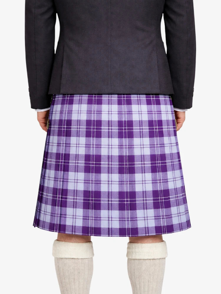 Erskine Tartan Kilt Model Back