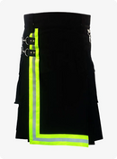 Firefighter Kilt with Reflective Safety Stripes