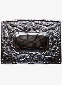 Flower Thistle  Scottish Kilt Belt Buckle
