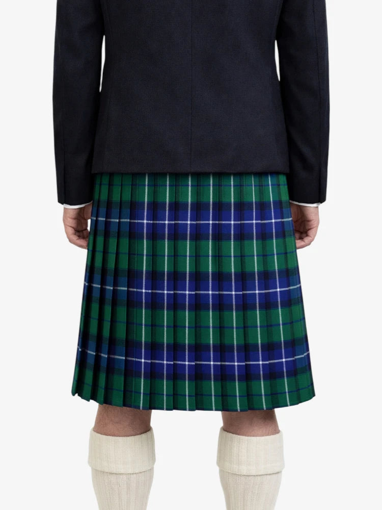 Freedom Tartan Kilt Model Back