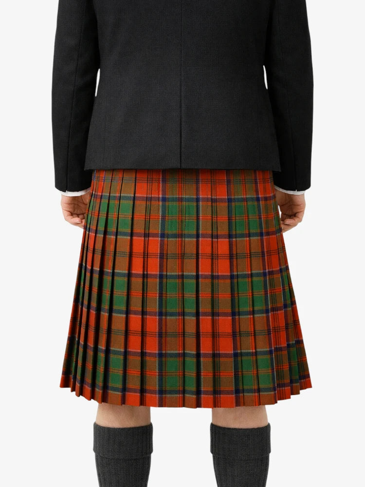 Grant Ancient Tartan Kilt Model Back