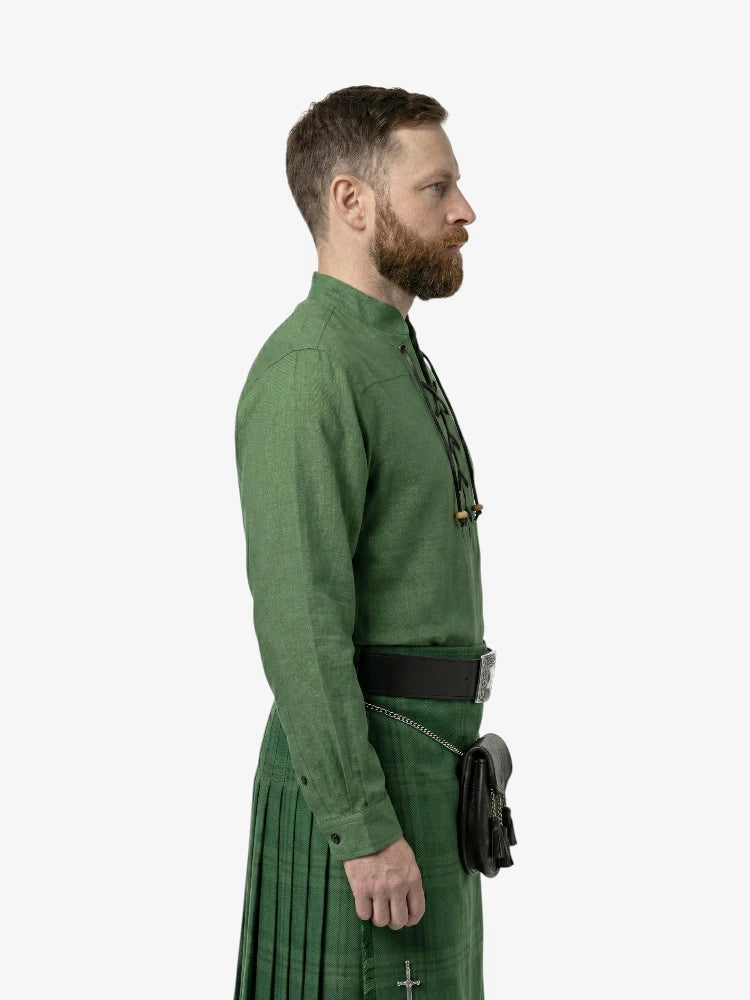 Custom Made Green Jacobite Ghillie Shirt