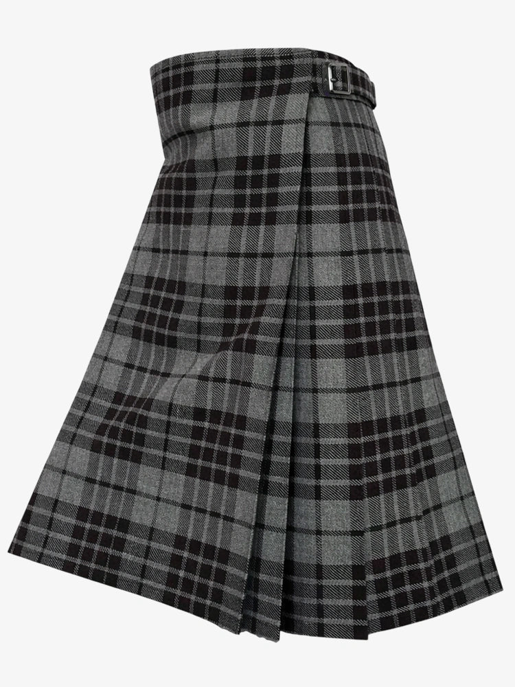 Grey Watch Tartan Kilt Left Side