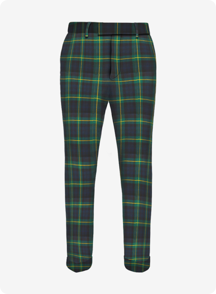 Handmade Gordon Tartan Trouser