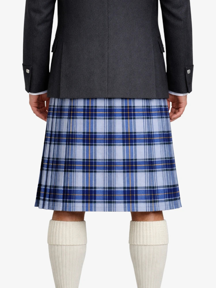 Hannay Tartan Kilt Model Back
