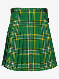 Irish Green Tartan Kilt Back