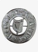Irish Harp kilt Brooch