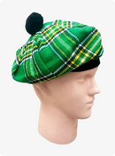 Irish National Tartan Tam O Shanter Hat