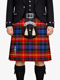 LGBT Pride Tartan Kilt Model Front
