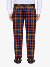LGBT Pride Tartan Trouser Back
