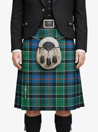 Leslie Tartan Kilt Model Front